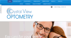 Desktop Screenshot of crystalviewoptometry.com